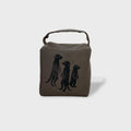 The Moko mob of meercats doorstop in charcoal