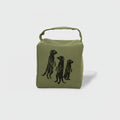 The Moko mob of meerkats doorstop in fynbos green