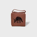 Otis the aardvark doorstop in terracotta